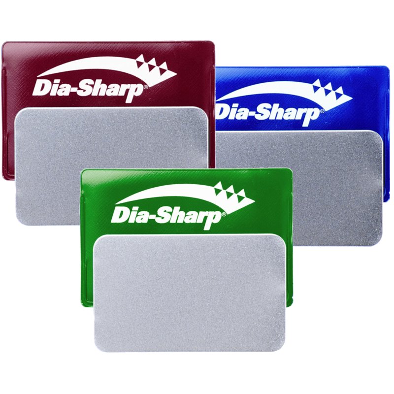 DMT diamantslijper Dia-Sharp, 3-delige set, creditkaardformaat