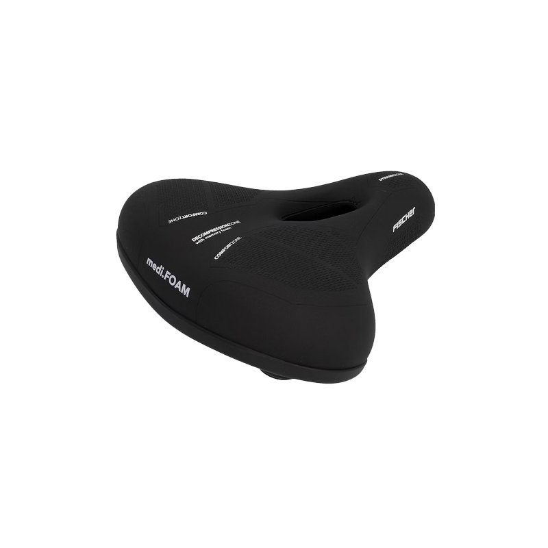 FISCHER selle de vélo touring Super Soft, rembourrage doux, soulagement de la pression