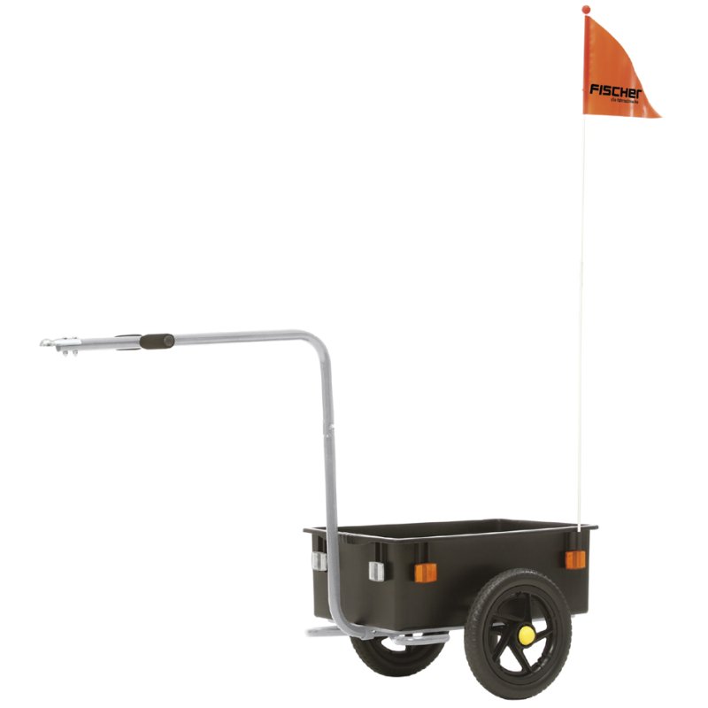 FISCHER Tour bike trailer, cargo, 31 kg load capacity, 39 litres
