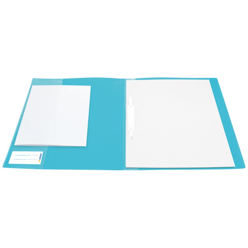 HERMA attache rapide PP A4, transparent, rouge