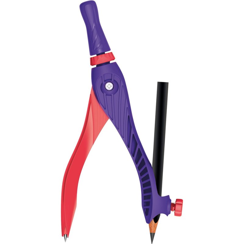 Maped compas Kid'Z 360°, rotatif, coloré, à partir de 6 ans