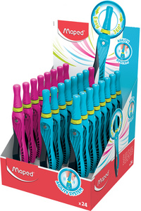 Maped passer KID'Z AGILITY, voor kinderen 6+, 24 stuks display