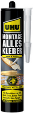 UHU montagelijm alleslijm, oplosmiddelvrij, wit, 165g tube