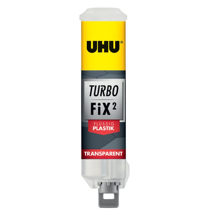 UHU 2-component adhesive Turbo Fix liquid plastic, transparent, 10 g