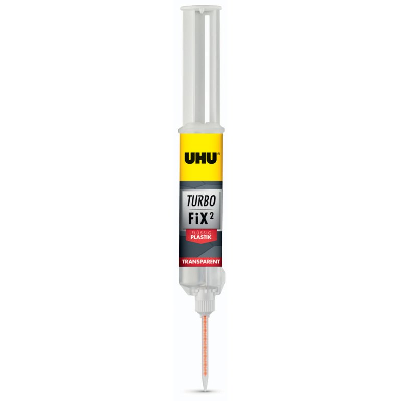 UHU 2-component adhesive Turbo Fix liquid plastic, transparent, 10 g