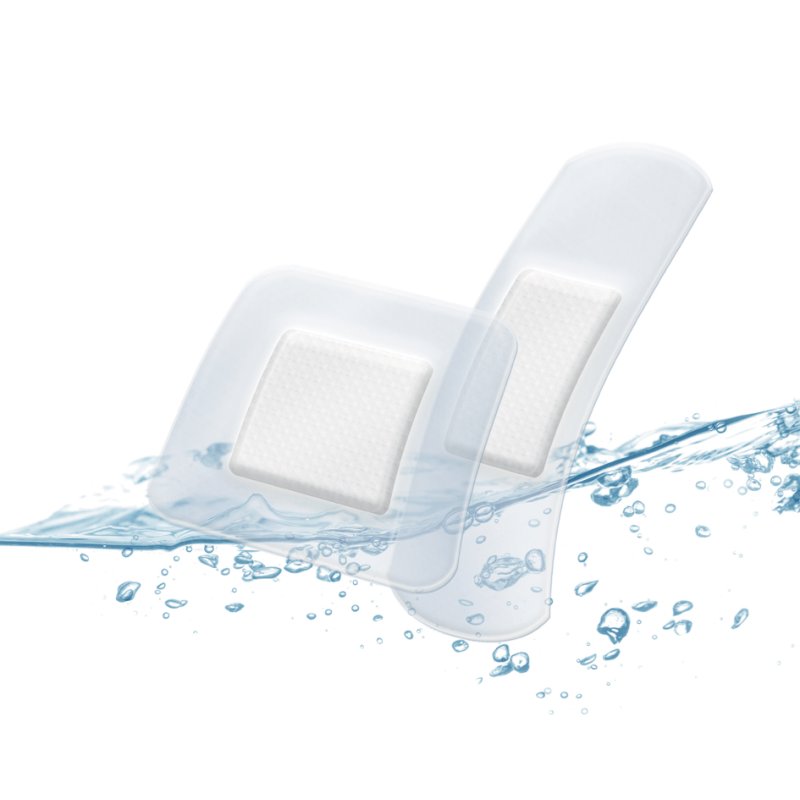 Lifemed pansements transparents, imperméables PU, 2 tailles, 10 pièces