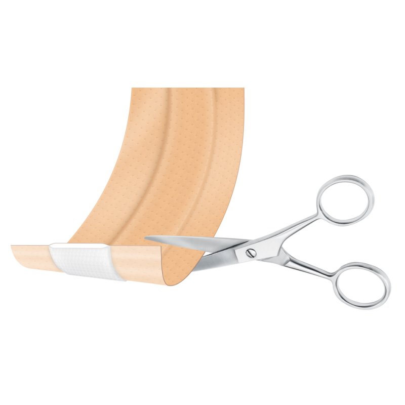 Lifemed Pansements tous usages couleur peau, 500 mm × 60 mm, PE hydrofuge