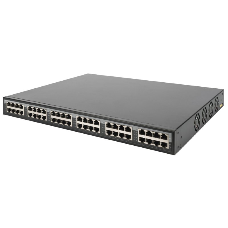 DIGITUS Injecteur Gigabit PoE+, 24 ports, 48×10/100/1000 Mbps