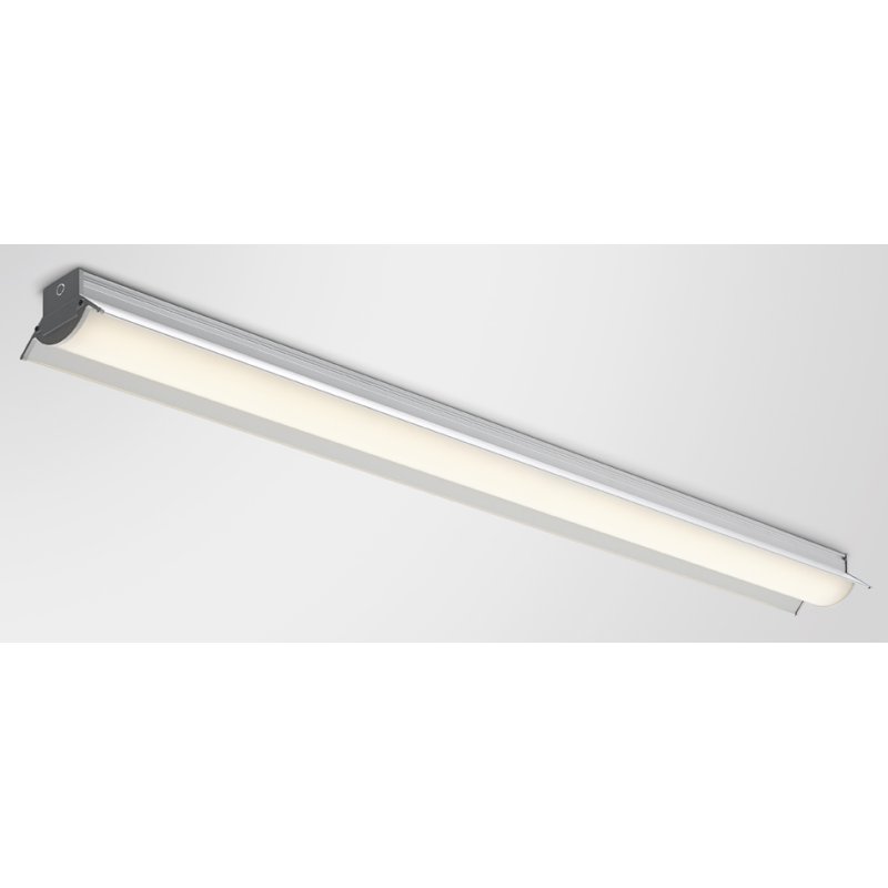 Hansa lampe suspendue et plafonnier aluminium, télécommande, 36W, 2800 lumens