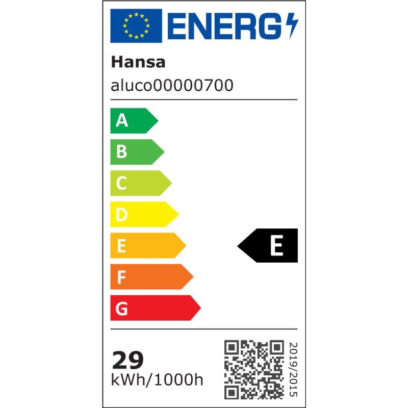 Hansa lampe suspendue et plafonnier aluminium, télécommande, 36W, 2800 lumens