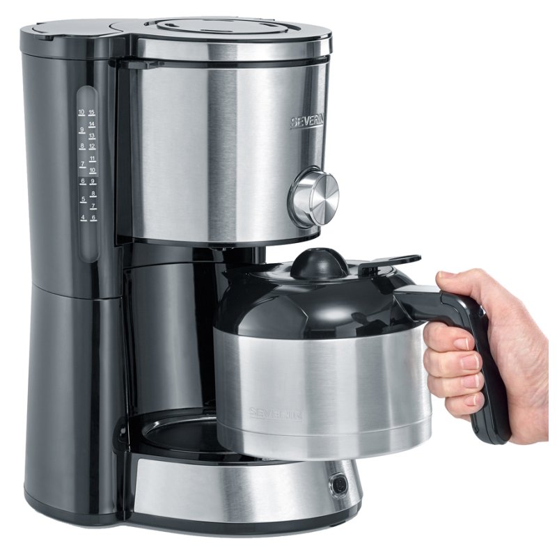 SEVERIN cafetière KA 4845, carafe thermique, 1000 watts, 8 tasses