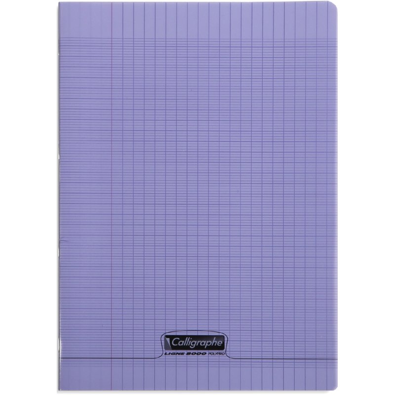 Calligraphe cahier 8000 POLYPRO, A4, transparent, 96 pages