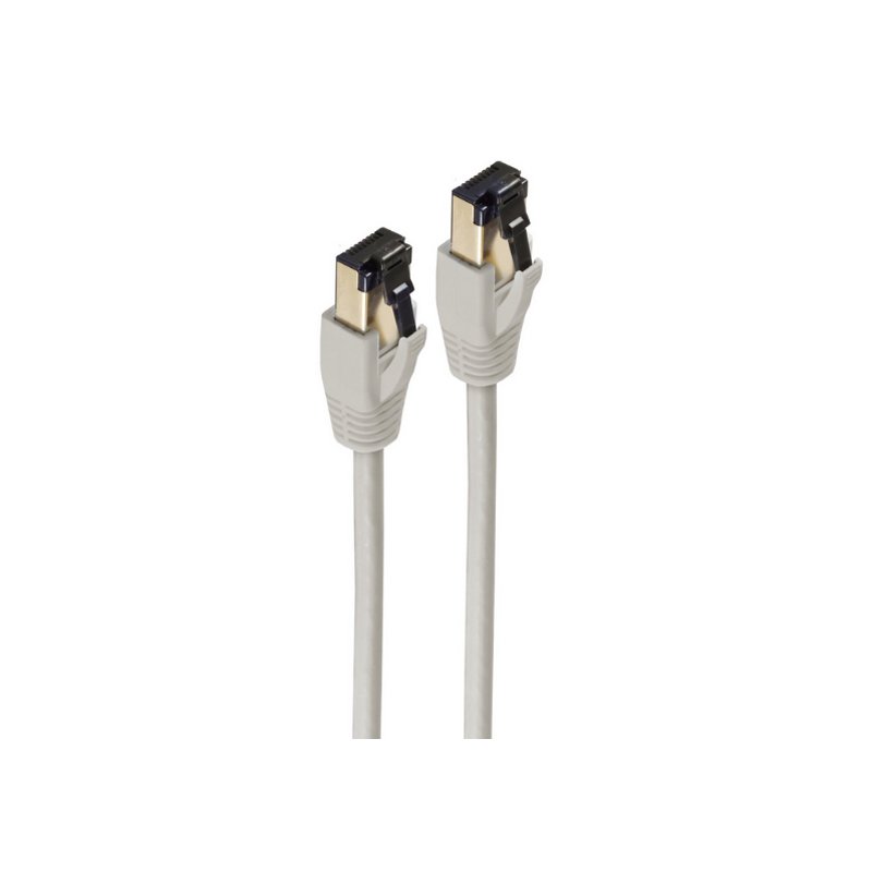 shiverpeaks BASIC-S netwerkkabel Cat. 8 F/FTP, zwart, 3 meter