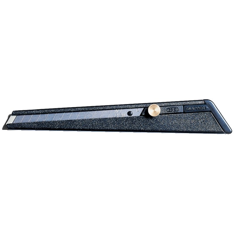 NT Cutter S-202P snijmes, roestvrij staal, 9 mm, antraciet