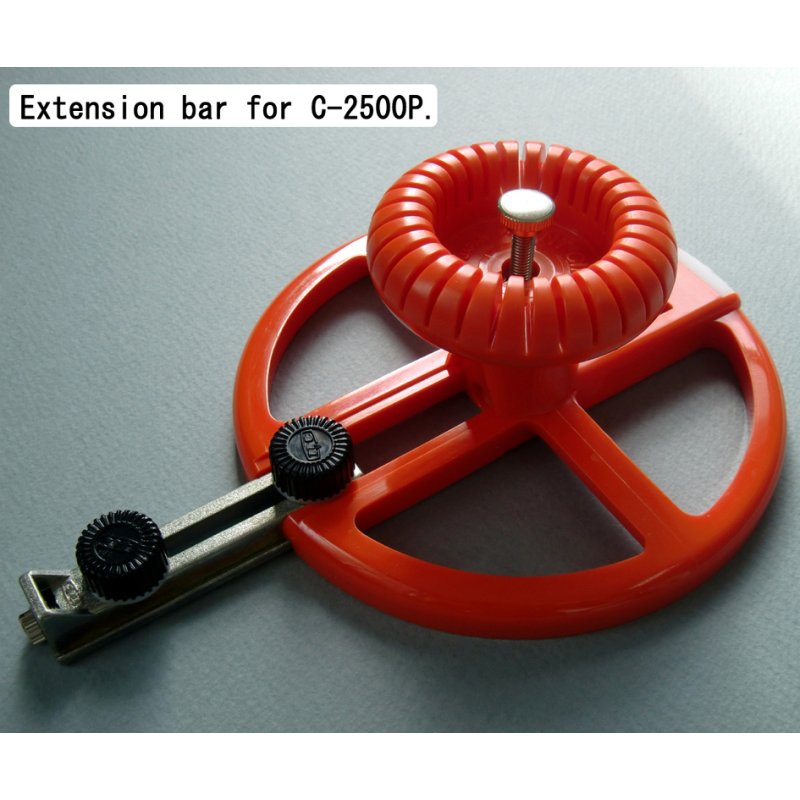 NT Cutter verlengstang voor cirkelsnijder C-2500P, 150-230 mm diameter, zilver