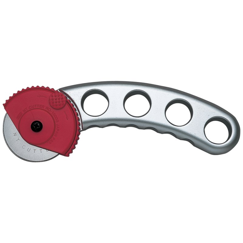 NT Cutter rolsnijmes RO 1000 GP, metaal, 45 mm, zilver