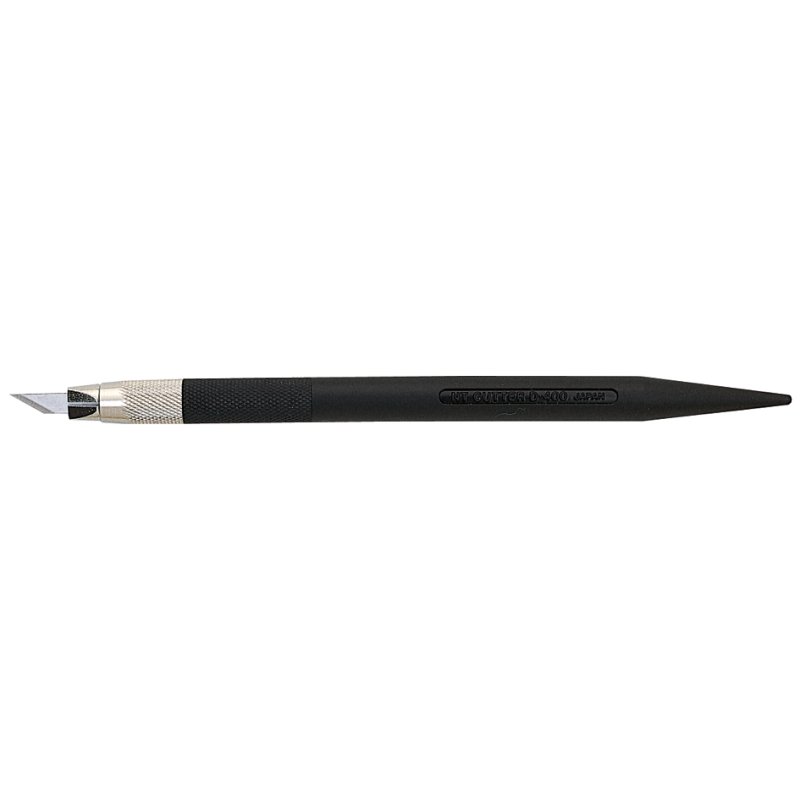 NT Cutter scalpel D 400 P, zwarte kunststof handgreep, incl. mesjes