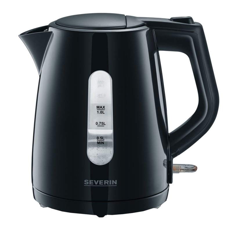 SEVERIN kettle WK 3410, 1 litre, black, 2200 watt