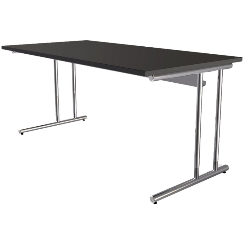 Kerkmann bureau ARTLINE, réglable en hauteur, blanc, 120×80 cm