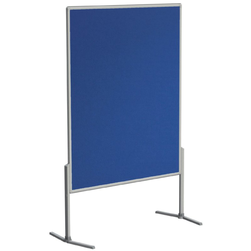 FRANKEN moderatietafel PRO, 1200×1500 mm, vilt blauw