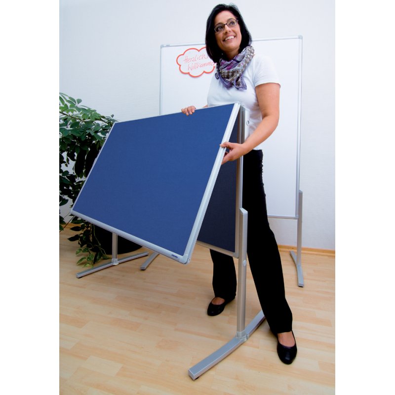 FRANKEN table de modération PRO, 1200×1500 mm, feutre bleu