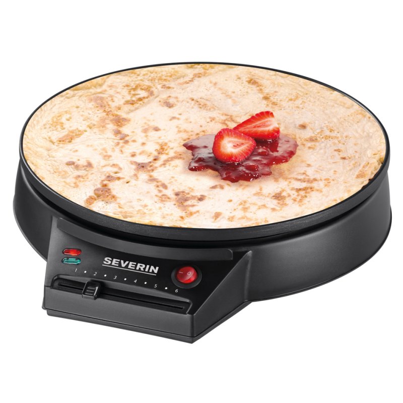 SEVERIN crêpière CM 2198, 1 000 Watts, noir, 300 mm
