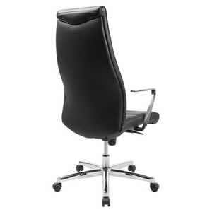 Topstar bureaustoel Chairman X, echt leder, zwart, lendensteun