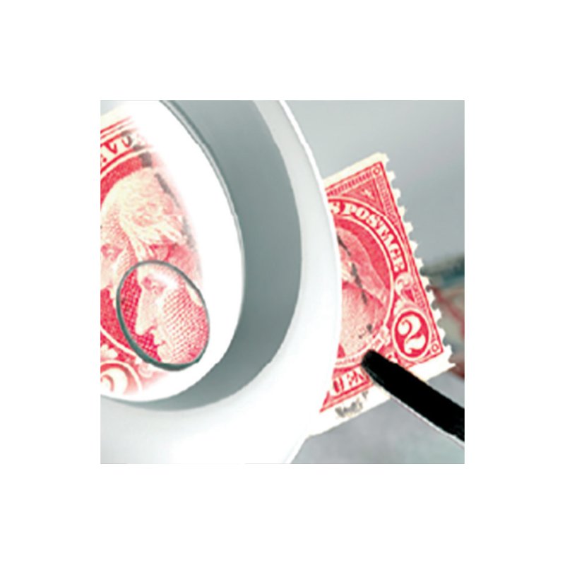 UNiLUX MINI ZOOM LED magnifying lamp, 2 lenses, white, 3+12 dioptres