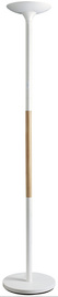 UNiLUX LED staande vloerlamp PRYSKA, dimbaar, beuken/wit, 1,8 m