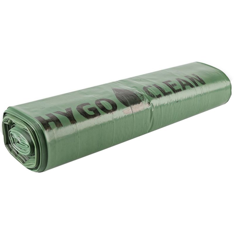 HYGOCLEAN sacs poubelle, rouge, 120 litres, LDPE 45 µm, 6 rouleaux de 25 pièces
