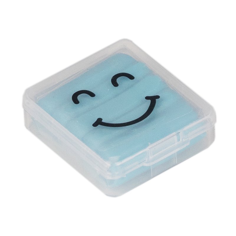 Läufer modelling rubber faces, mouldable, 35×40×13 mm, assorted
