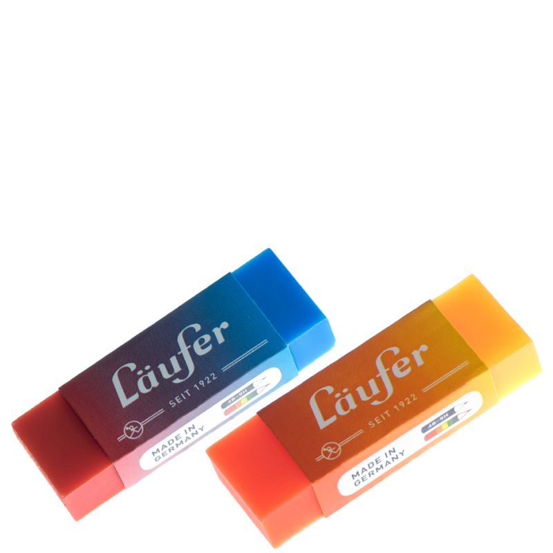 Läufer Gum PLAST COLOR, two-tone, 65×21×12 mm, 20 pieces