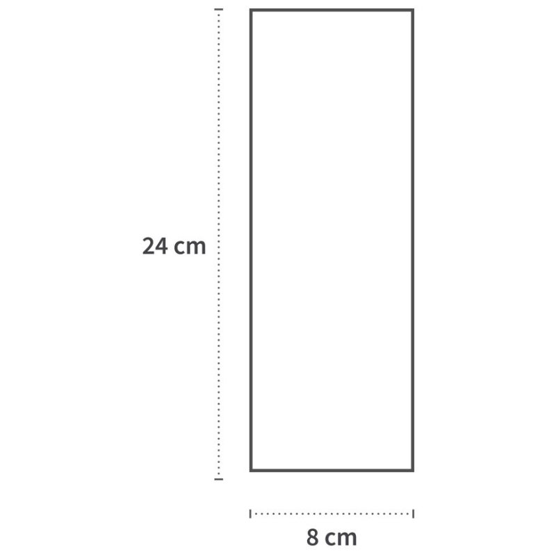 HYGOSTAR sachets d'hygiène HDPE, blanc, 240×80 mm, 30 pièces