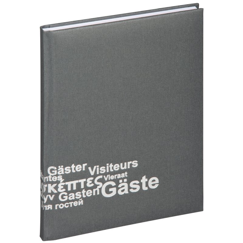 PAGNA livre d'or Europa, gris, 192 pages