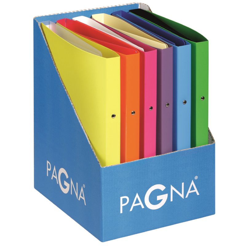 PAGNA classeur PP A4, mécanisme 2 anneaux, 16 mm, 12 pièces