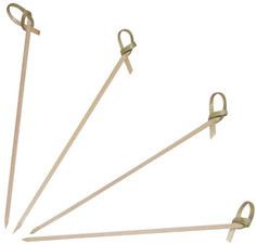 NATURE Star cocktailprikkers loop bambus, 150 mm, 250 stuks