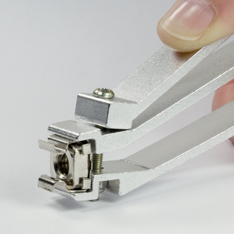 LogiLink Professional outil d'insertion d'écrous à cage, aluminium, M6/3/8/10 mm