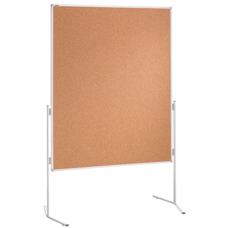 FRANKEN tableau de présentation ECO, 1500 × 1200 mm, liège brun, cadre aluminium