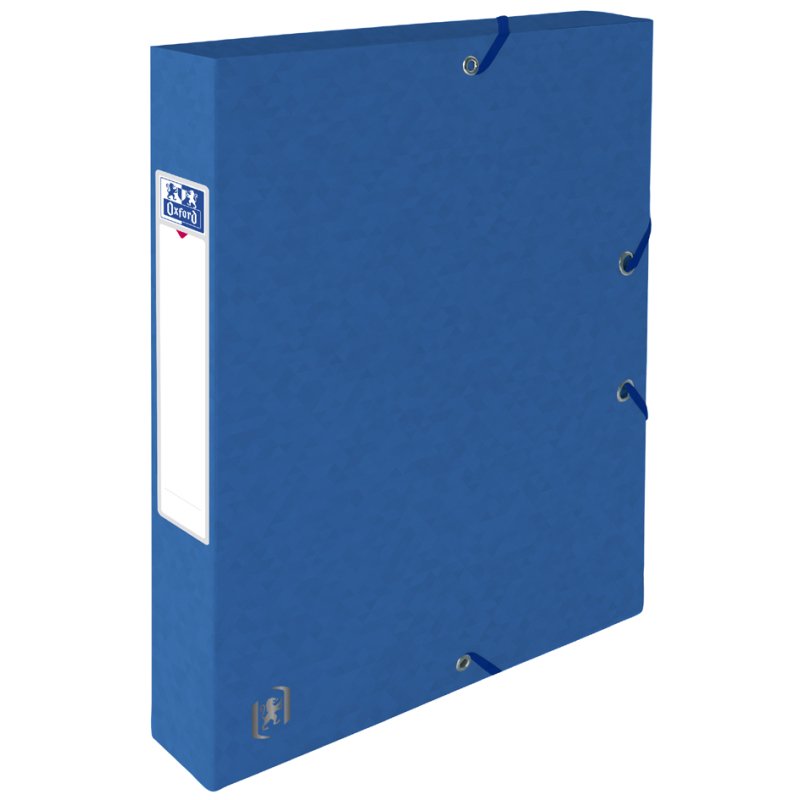 Oxford verzamelbox Top File+, A4, blauw, 40 mm