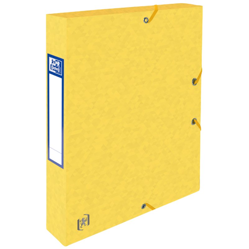 Oxford boîte de classement Top File+, A4, bleu, 40 mm
