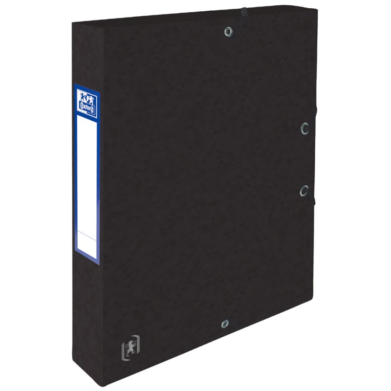 Oxford boîte de classement Top File+, A4, bleu, 40 mm