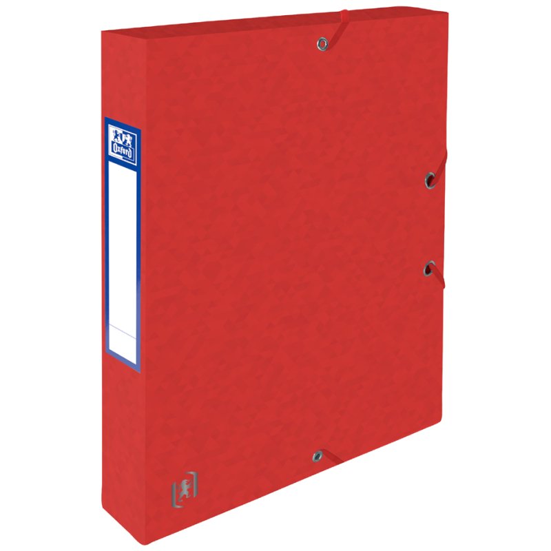 Oxford boîte de classement Top File+, A4, bleu, 40 mm