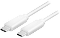 LogiLink USB-C naar USB-C kabel 3.1, 0,5 m, wit