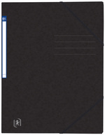 Oxford elastomap Top File+, A4, geel, 390 g/m²