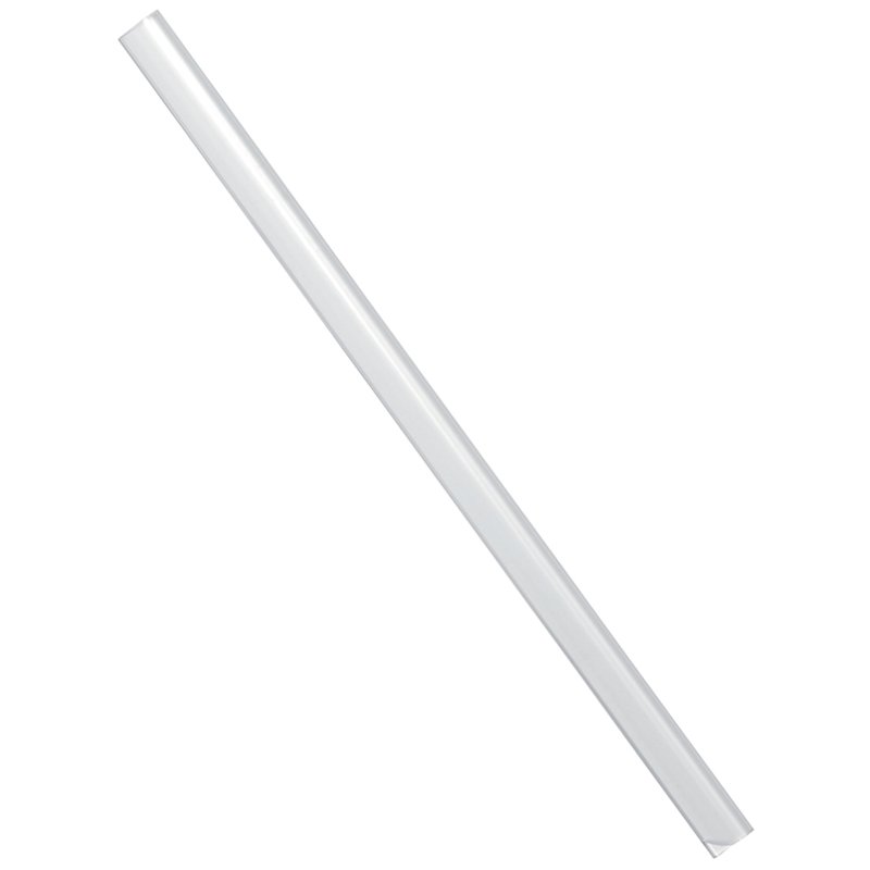 DURABLE dos de reliure A5, transparent, hauteur de remplissage 6 mm, 100 pièces