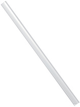 DURABLE klemruggen A5, transparant, vulhoogte 6 mm, 100 stuks