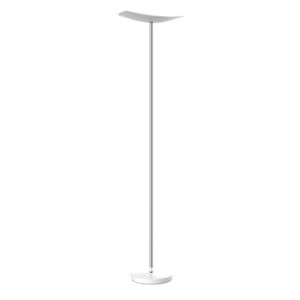 ALBA LED-vloerlamp LEDCUP, wit, 30 watt, dimbaar
