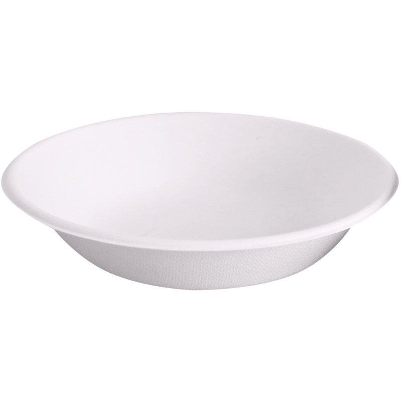 NATURE Star gobelet en bagasse rond, blanc, 460 ml, 50 pièces