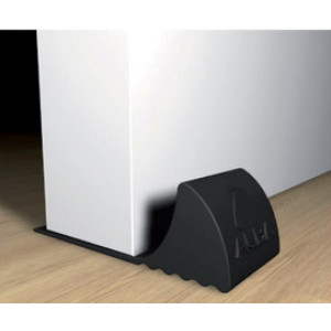 ALBA deurstop DOORPOP1 N, antislip, zwart elastomeer, 80×30×20 mm