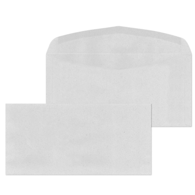 MAILmedia enveloppes Kuvermatic C6/5, 114 × 229 mm, gris recyclé, 1000 pièces